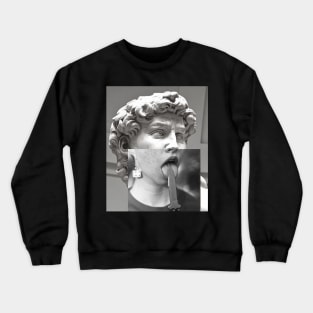 Rock it David Gothic Punk Crewneck Sweatshirt